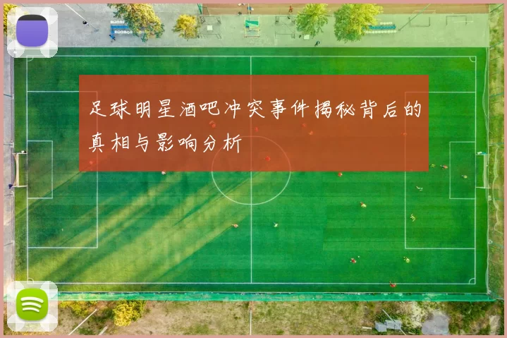 足球明星酒吧冲突事件揭秘背后的真相与影响分析